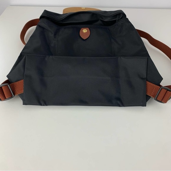 Longchamp Black and Brown Backpack - Picture 8 of 11